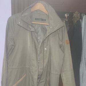 Lauren Ralph Lauren Olive Trench Coat